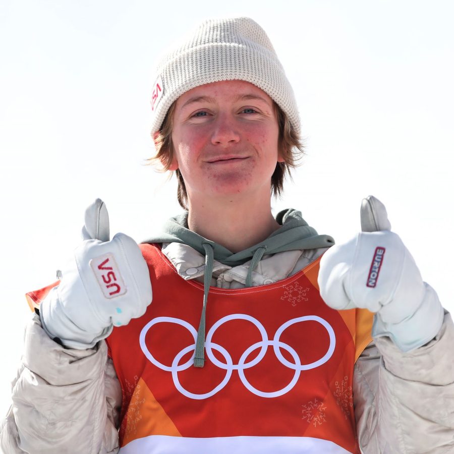 Red Gerard Olympic snowboarder