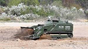 DOK-ING MV4 Used for Clearing Land Mines in Ukraine