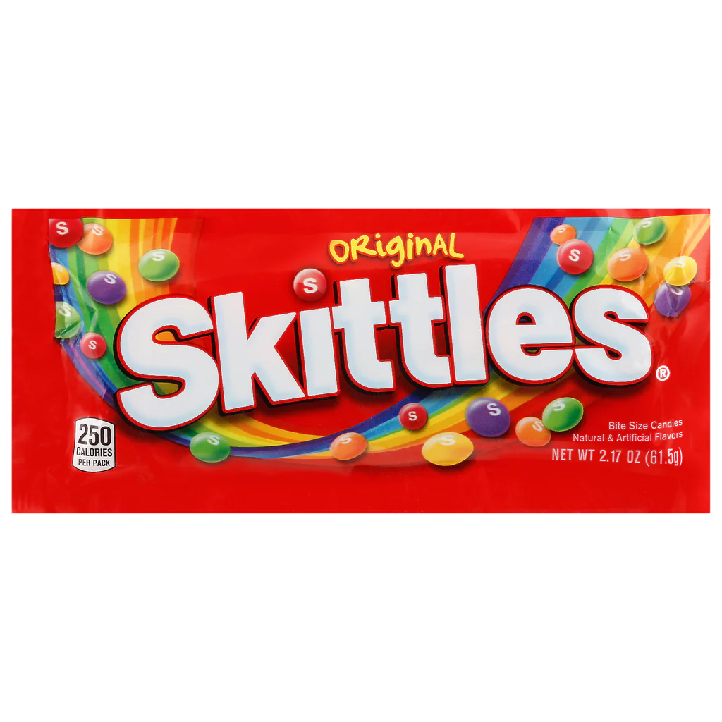 Mystery with Skittles and no Flavor