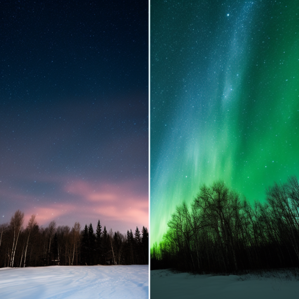 Auroras vs. Cosmos