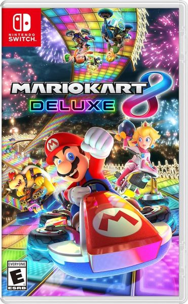 This is the cover for Mariokart deluxe 8