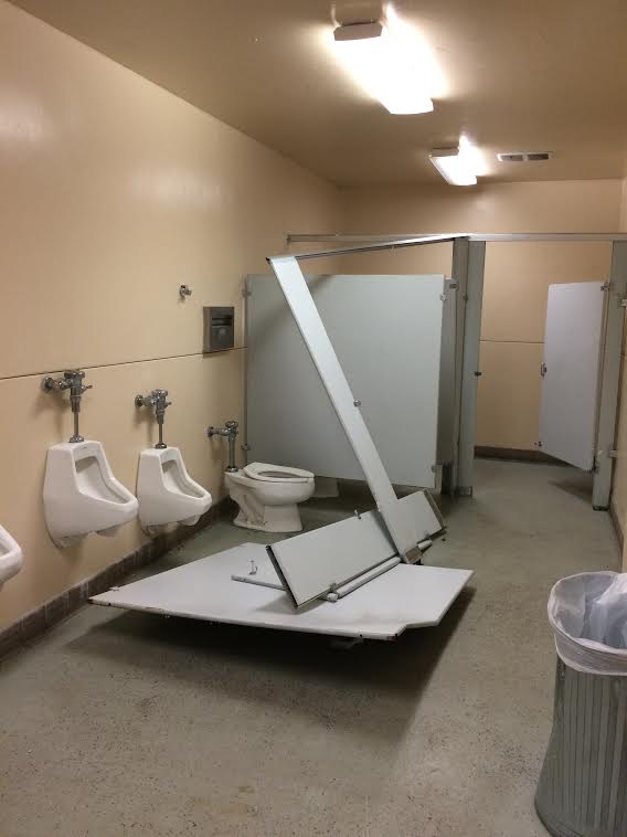 Why Are The Bathrooms Getting Destroyed