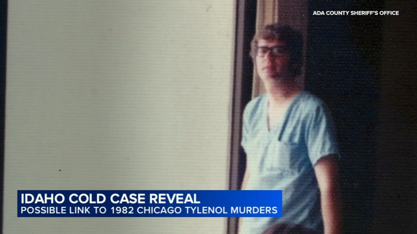 Tylenol capsules on a store shelf with a police investigation file nearby